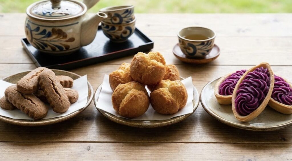 ちんすこう・サーターアンダギー・紅芋タルト